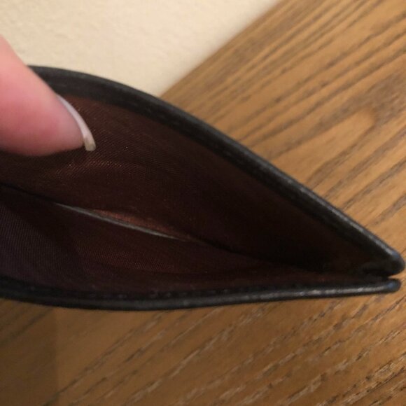 Dooney & Bourke Leather Card Wallet Vintage - Picture 4 of 4